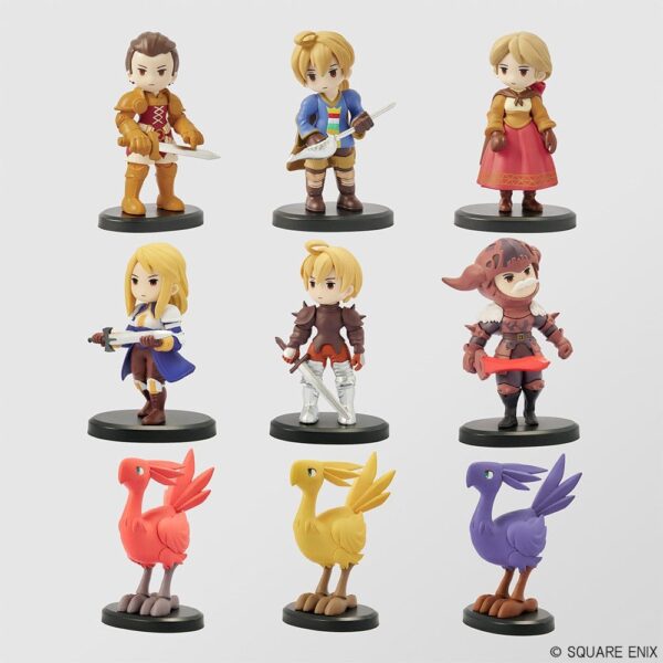 Final Fantasy Tactics Mini Figures Collection Vol. 1 7-8 cm Blind Box Display (9)