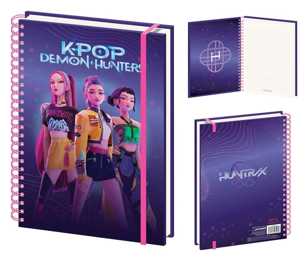 x_sr2511460 KPop Demon Hunters Wiro Notebook A4 Huntrix - immagine 1