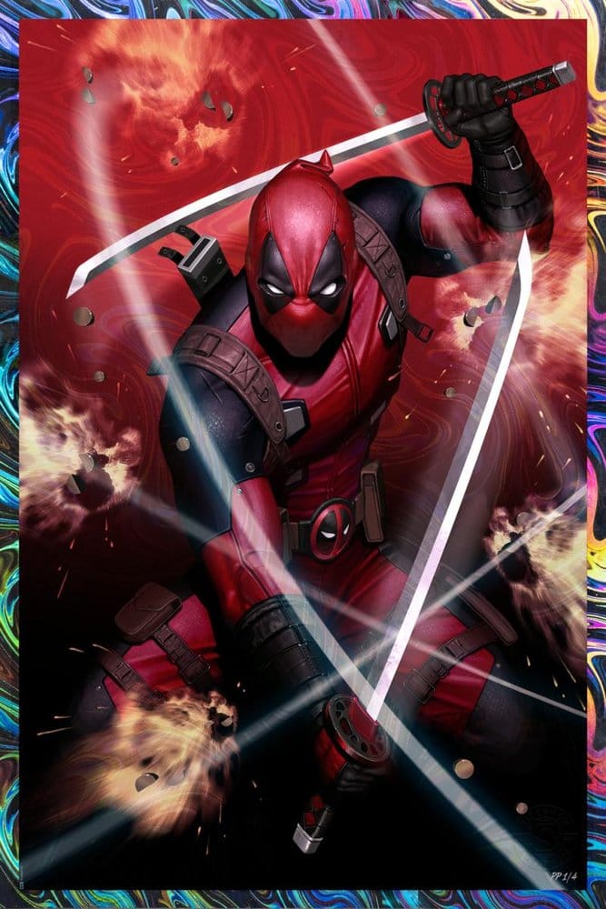 x_ss503122u Marvel Art Print Deadpool #1 (2024) 61 x 41 cm - unframed - immagine 1