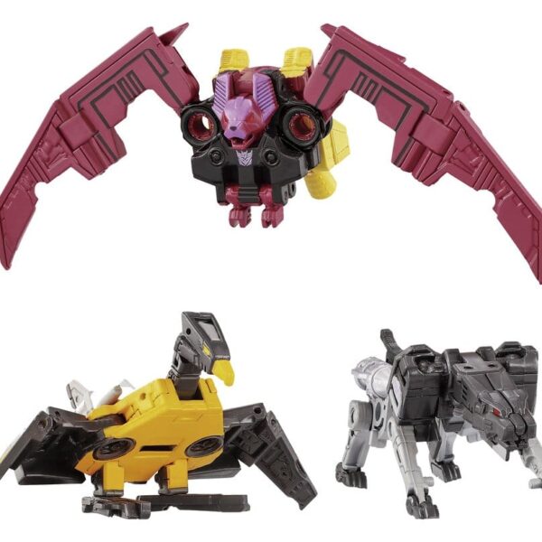 Transformers MPG Action Figure 3-Pack MPG-22 Jaguar & Buzzsaw & Ratbat