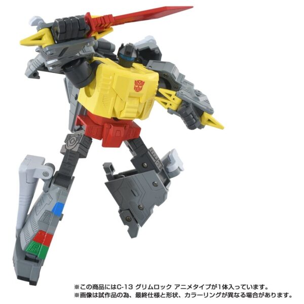 Transformers Missing Link Action Figure C-13 Grimlock Anime 15 cm