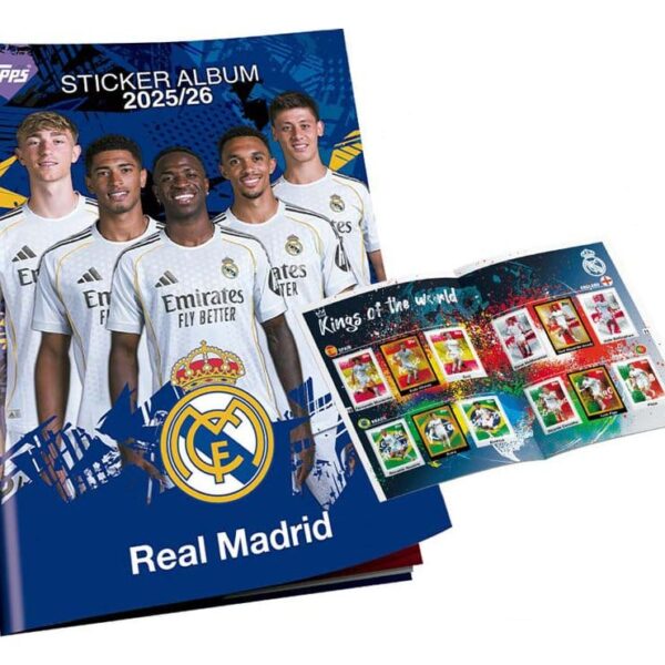 Real Madrid 2025/26 Sticker Collection Album Set