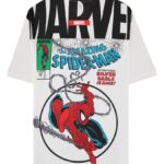 Marvel T-Shirt Spider Man Split Comic  Size XL