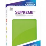 Ultimate Guard Supreme UX Sleeves Standard Size Light Green (80)