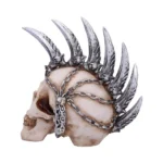 STEAMPUNK CHAIN BLADE MOHICAN KNIF SKULL - immagine 5