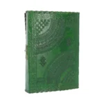 LEATHER DIARY EMBOSS GREENMAN & TWO LOCK - immagine 7