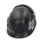 SKULL WITH HAT IRON CROSS HELMET BIKER - immagine 8