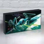 STAR WARS TIE INTERCEPTOR LIGHT UP CANVAS