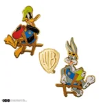 BUGS BUNNY & DAFFY DUCK AT WB STUDIOS PIN SET (3) - immagine 4