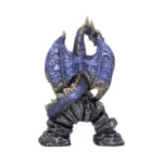 DRAGON FIGURINE METALLIC BLUE ACKO - immagine 8