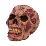 ROTTING ZOMBIE SKULL ORNAMENT 17CM - immagine 6