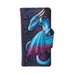 DRAGON TAKE FLIGHT BLUE EMBOSSED WALLET - immagine 4