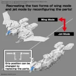 30MM EX ARM VEHICLE WING MOBILE 1/144 - immagine 6