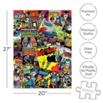 DC BATMAN COLLAGE 1000 PCS PUZZLE - immagine 3
