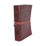 LEATHER DIARY EMBOSSED TREE OF LIFE - immagine 7