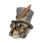 STEAMPUNK COUNT ARCHIBALD TOP HAT SKULL - immagine 5