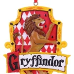 HARRY POTTER GRYFFINDOR CREST HANGING ORNAMENT - immagine 7