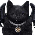 VAMPUSS BLACK BAT CAT DOOR KNOCKER - immagine 8