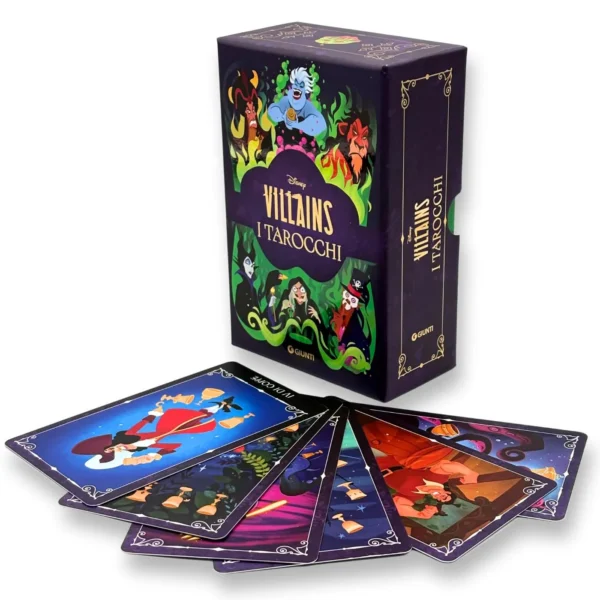 DISNEY VILLAINS TAROCCHI BOX