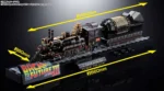 BACK TO THE FUTURE 3 TIME TRAIN CHOGOKIN