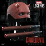 MARVEL LEGENDS DAREDEVIL BORN AGAIN MASK REPLICA