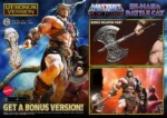 MASTERS OF THE UNIVERSE HE-MAN & BATTLE CAT REAL ELITE MASTERLINE ULTIMATE BONUS VER 1/4 STATUE