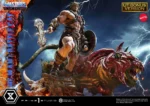 MASTERS OF THE UNIVERSE HE-MAN & BATTLE CAT REAL ELITE MASTERLINE ULTIMATE BONUS VER 1/4 STATUE - immagine 3