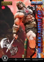 MASTERS OF THE UNIVERSE HE-MAN & BATTLE CAT REAL ELITE MASTERLINE ULTIMATE BONUS VER 1/4 STATUE - immagine 2