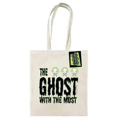 113529__14527e4b BEETLEJUICE THE GHOST WITH THE MOST TOTE BAG - immagine 1