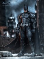 BATMAN ARKHAM ORIGINS BATMAN BATTLE DAMAGED VER 1/12 ACTION FIGURE - immagine 4