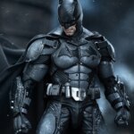 BATMAN ARKHAM ORIGINS BATMAN BATTLE DAMAGED VER 1/12 ACTION FIGURE