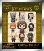 LORD OF THE RINGS SERIES 2 BAG CLIP BLIND BOX DISPLAY (24)