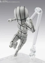 BODY-KUN KEN SUGIMORI EDITION WIREFRAME(GRAY) SHF - immagine 3