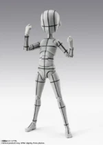 BODY-KUN KEN SUGIMORI EDITION WIREFRAME(GRAY) SHF - immagine 4