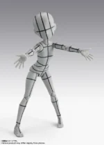 BODY-CHAN KEN SUGIMORI EDITION WIREFRAME (GRAY) SHF - immagine 2