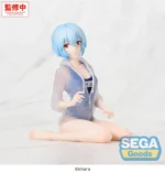 REBUILD OF EVANGELION REI AYANAMI SCHOOL SWIMSUIT YUMEMIRIZE FIGURE - immagine 3