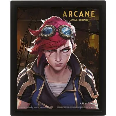 113728__ef2f43eb ARCANE JINX VI 3D LENTICULAR PRINT - immagine 1