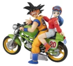 DRAGON BALL Z SON GOKU & CHICHI DESKTOP REAL MCCOY 05 STATUE LIMITED RERUN - immagine 2