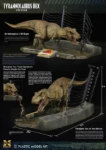 JURASSIC PARK  T-REX 1/35 PLASTIC MODEL KIT - immagine 2