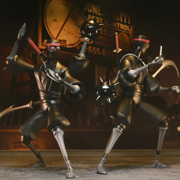 TMNT 2012 CARTOON FOOTBOTS 2-PACK AF