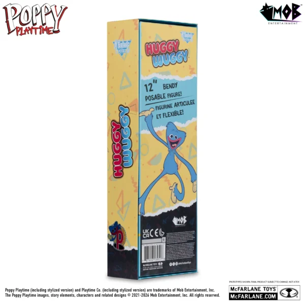 POPPY PLAYTIME 12INCH COFFIN HUGGY WUGGY SMILE FIGURE