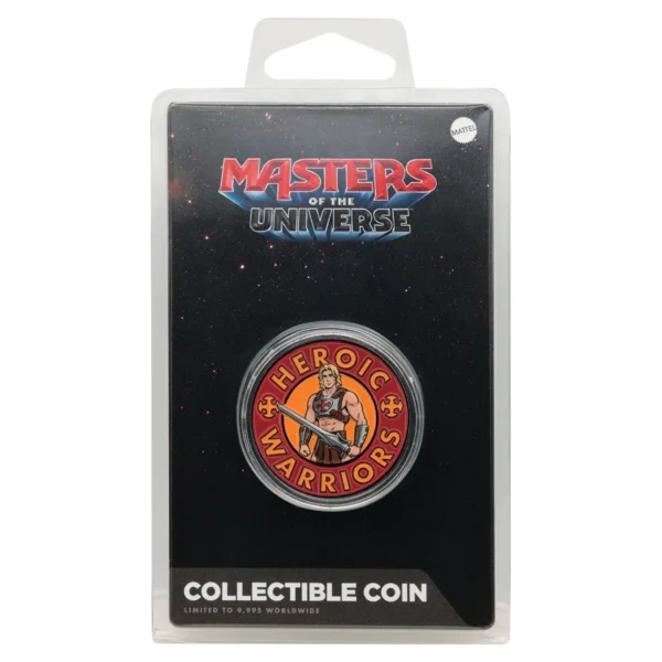 MASTERS OF THE UNIVERSE HE-MAN & SKELETOR LIMITED EDITION COIN