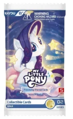KAYOU - MY LITTLE PONY - FRIENDSHIP ETERNAL RAINBOW EDITION COLLECTIBLE TRADING CARDS BOOSTERS BOX (20) - immagine 2