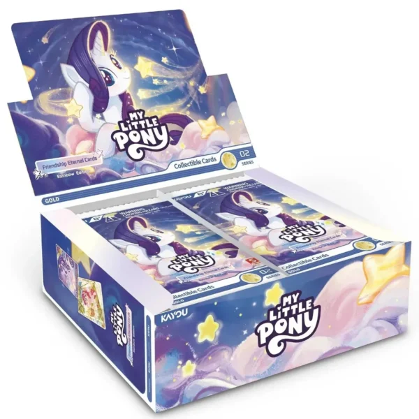 KAYOU - MY LITTLE PONY - FRIENDSHIP ETERNAL RAINBOW EDITION COLLECTIBLE TRADING CARDS BOOSTERS BOX (20)