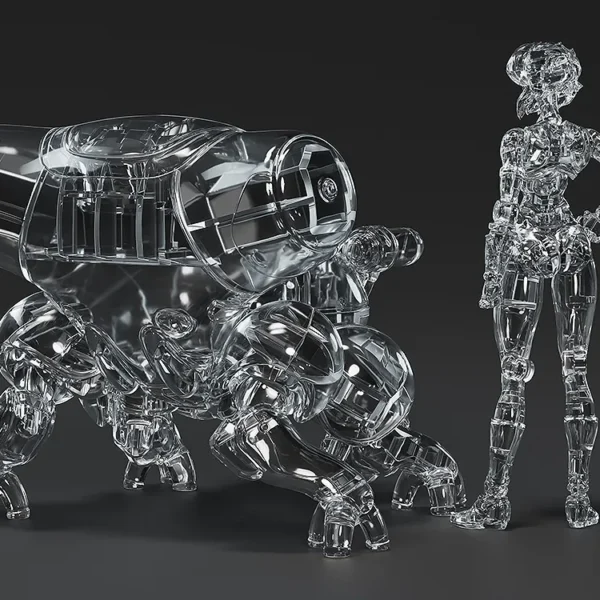 GHOST IN THE SHELL MANGA MF-96 MOTOKO FUCHIKOMA THERMOPATIC CAMOUFLAGE MK