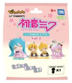 HATSUNE MIKU TWINCHEES LIL’ SLEEPERS VOL 3  FIGURINE DISPLAY (24) - immagine 2