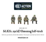 BOLT ACTION SD KFZ 251/1 AUSF D HANOMAG - immagine 3