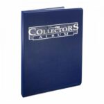 Portfolio 10P 9T Collectors Card Album Cobalt ULTRA PRO