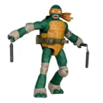 TEENAGE MUTANT NINJA TURLES 5IN FIGURE WITH COMIC WV2 MICHELANGELO - immagine 4