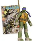 TEENAGE MUTANT NINJA TURLES 5IN FIGURE WITH COMIC WV1  DONATELLO - immagine 2